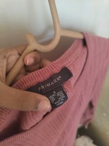 Pink Knit Sweater