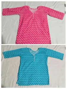 Cotton Kurtis - Set of 2