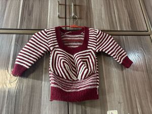 Striped Knit Sweater