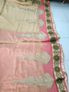 Wedding Saree With Blause 😍