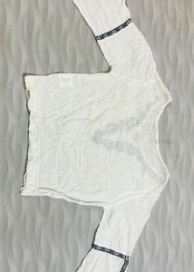 White Embroidered Top
