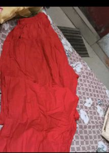 Red Embroidered Kurta Sets