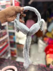 Cute CHU-CHU sound headphones for winter