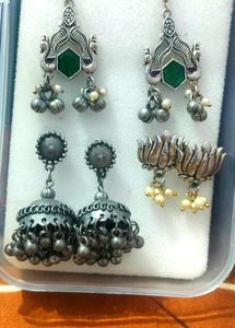 Earrings With Jhumka