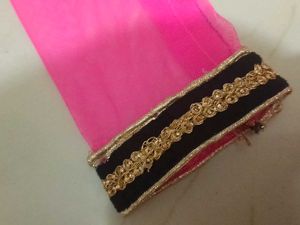 Pink &amp; Black Girls' Ethnic Dress