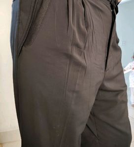 Autobehn Branded Wool Pant