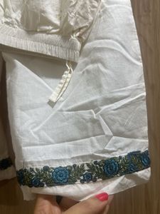 White Full Suit Set