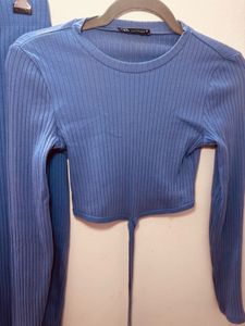 Zara Blue Co-ord Set