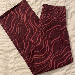 H&M Trippy Print Jeans