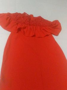 Beautiful Unused Red Colour Top