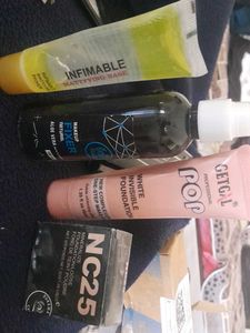 Foundation,primer,makupfixer,loose Face Powder