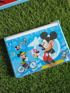 Spiderman Mickey Pencil Case With Whiteboard Pack1