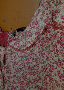 Zara Floral Blouse