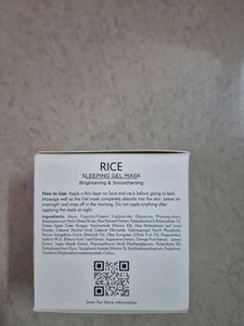 Astaberry Rice Sleeping Gel Mask
