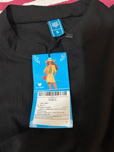 Elegant Black Tiered Dress