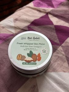 Nat Habit Fresh Whipped Skin Malai Moisturiser