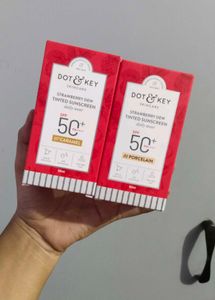 Dotandkey Tinted Sunscreen ♥️