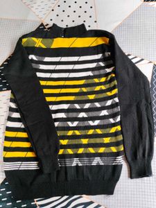 Black Winter Sweater &amp; Top