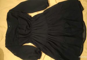 Chic Black Long Sleeve Dress
