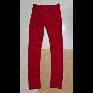 DROP!!!!🍒 Red Trendy Jeans For Women