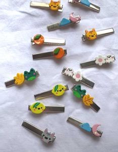 Cute Kawaii Hair Clips - Handmade!