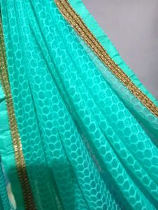 Embroidered Kali Two Color SAREE
