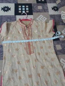 Customized Kurta 3 PC Set Bust 40 No Returns