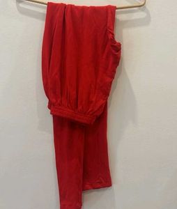 Salwar + Leggings Red,2 Combo