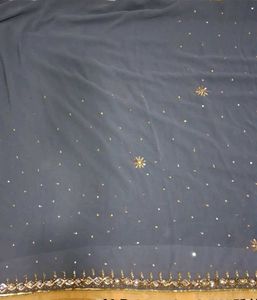 Elegant Embroidered Saree