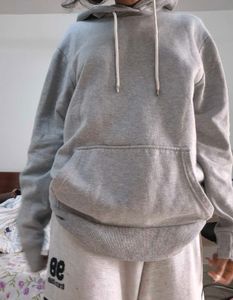 Oversized Grey Hoodie - UNISEX