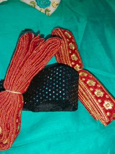 Combo  Lace Saree Lehnga Dupta Lacce