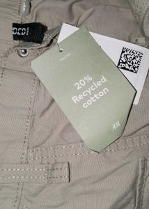 HM Recycled Cotton Cargo Pants