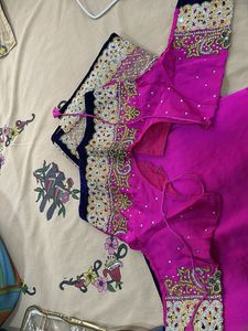 Heavy Border Saree