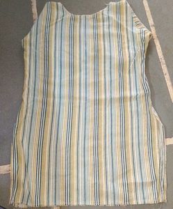 Striped Cotton Kurti Top