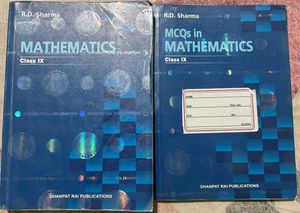 Mathematics of Class IX R.D Sharma MCQ