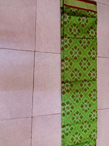 sambalpuri print saree with pata blouse piece