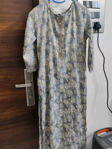 Look New Grey Kurta Set
