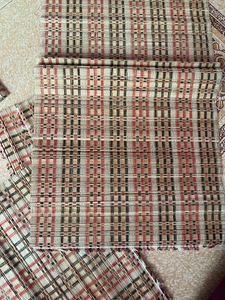 Dining Table Plate mats And Glass Mates Wooden Handmade Material