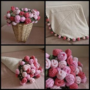 Crochet Trending Flower Bouquet Blanket 🌹