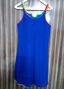 Blue Mini Dress