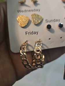 Beautiful 7 Earring Set