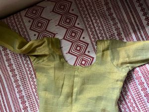 Green Kurta Set And Shawl ✨