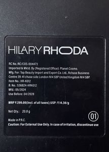 Hilary Rhoda  Eye Palette