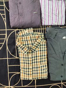 Men 5 Branded Shirts Combo