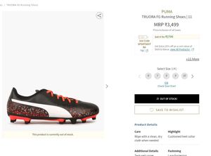 Puma Football shoes/ Soccer Cleats