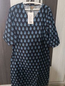 ANOUK ( Branded) Block Printed Women Kurti