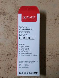 Maffy MFDC110 2.4A Max TypeC Data Cable