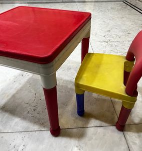 Tot Tutors Lego Top Table And Chair For Kids