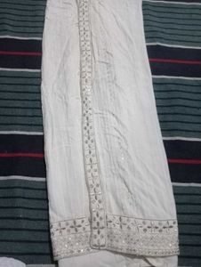 White Embroidered Salwar Kameez Set