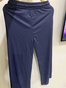Navy Blue Casual Pants